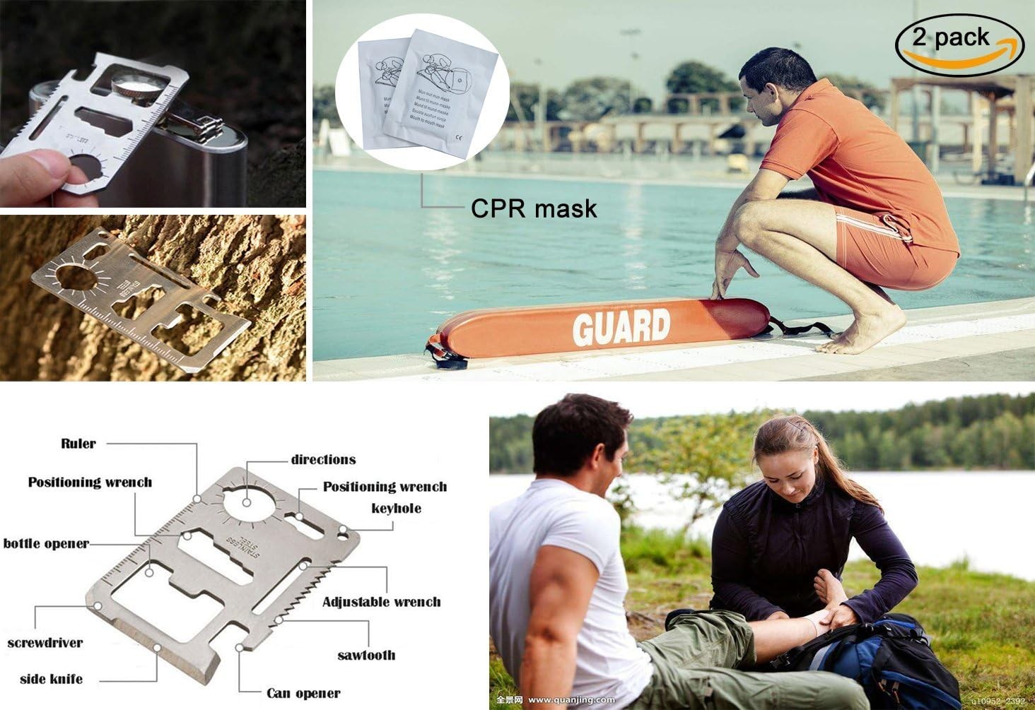 Portable Waterproof First Aid Kit – 228 Essential Pieces for Travel & Camping