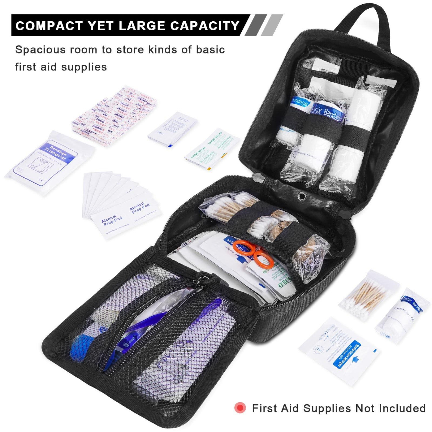 Tactical MOLLE Rip Away EMT Medical First Aid IFAK Pouch (Bag Only)
