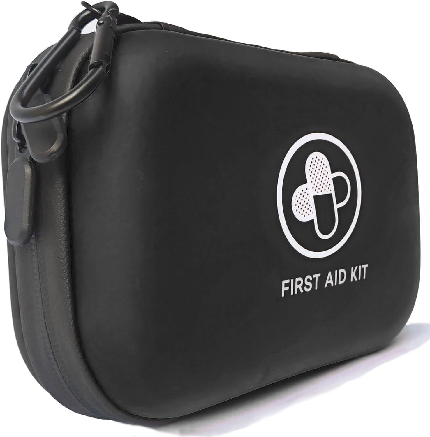 First Aid Kit 152 Piece Waterproof Hard Shell Portable Medical Kit, Black | Wate