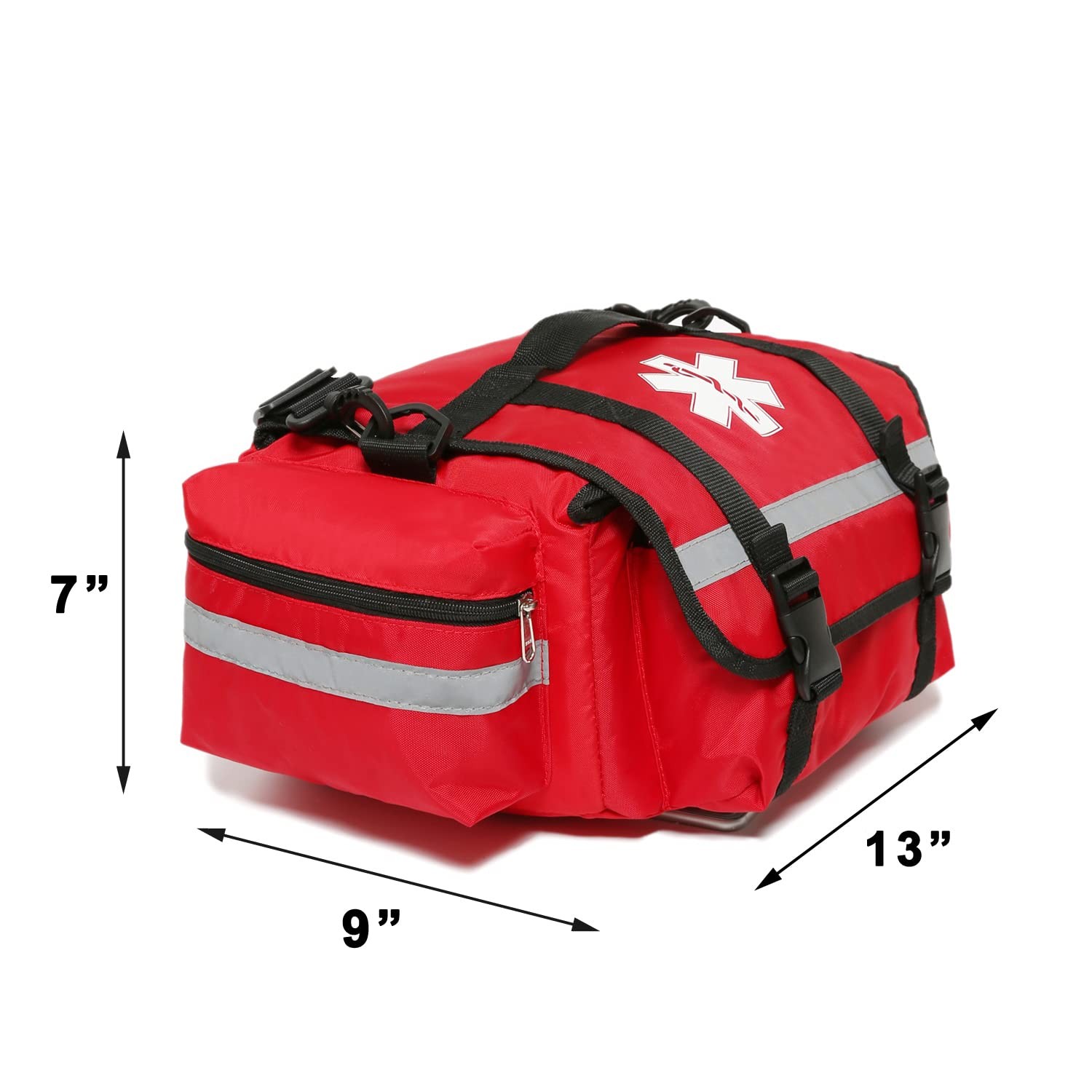 First Aid Bag Empty Trauma Medical Bag for Emergency First Responder Bag Organiz