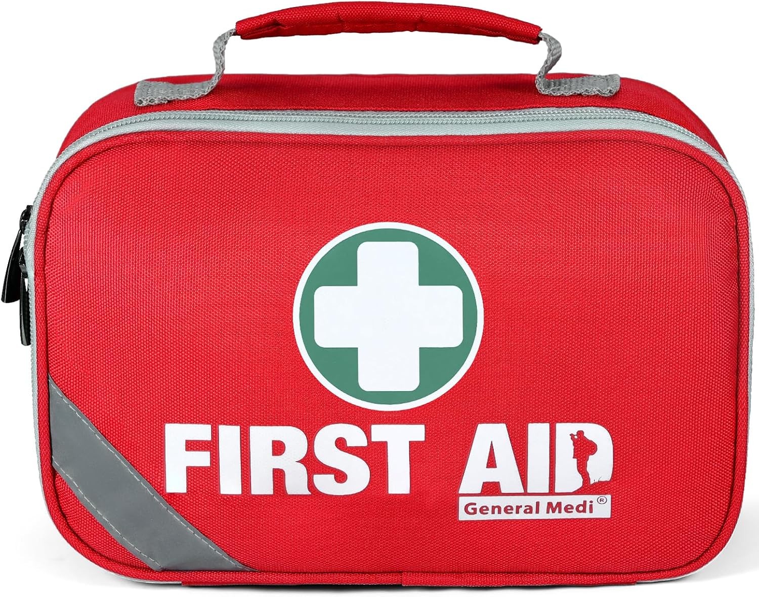 General Medi 258-Pc 2-in-1 First Aid Kit: Home, Car, Travel, Office