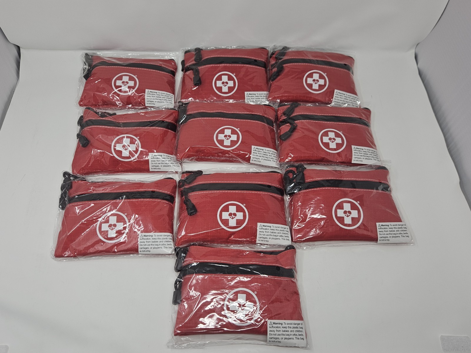 [5 Pack] Swiss Safe 2-in-1 First Aid Kit for Car, Travel & Home, 64 Piece