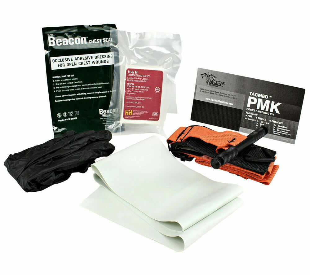 “Pocket Medical Kit” Tactical Medical IFAK w/ SOFTT-Wide Tourniquet – PMK