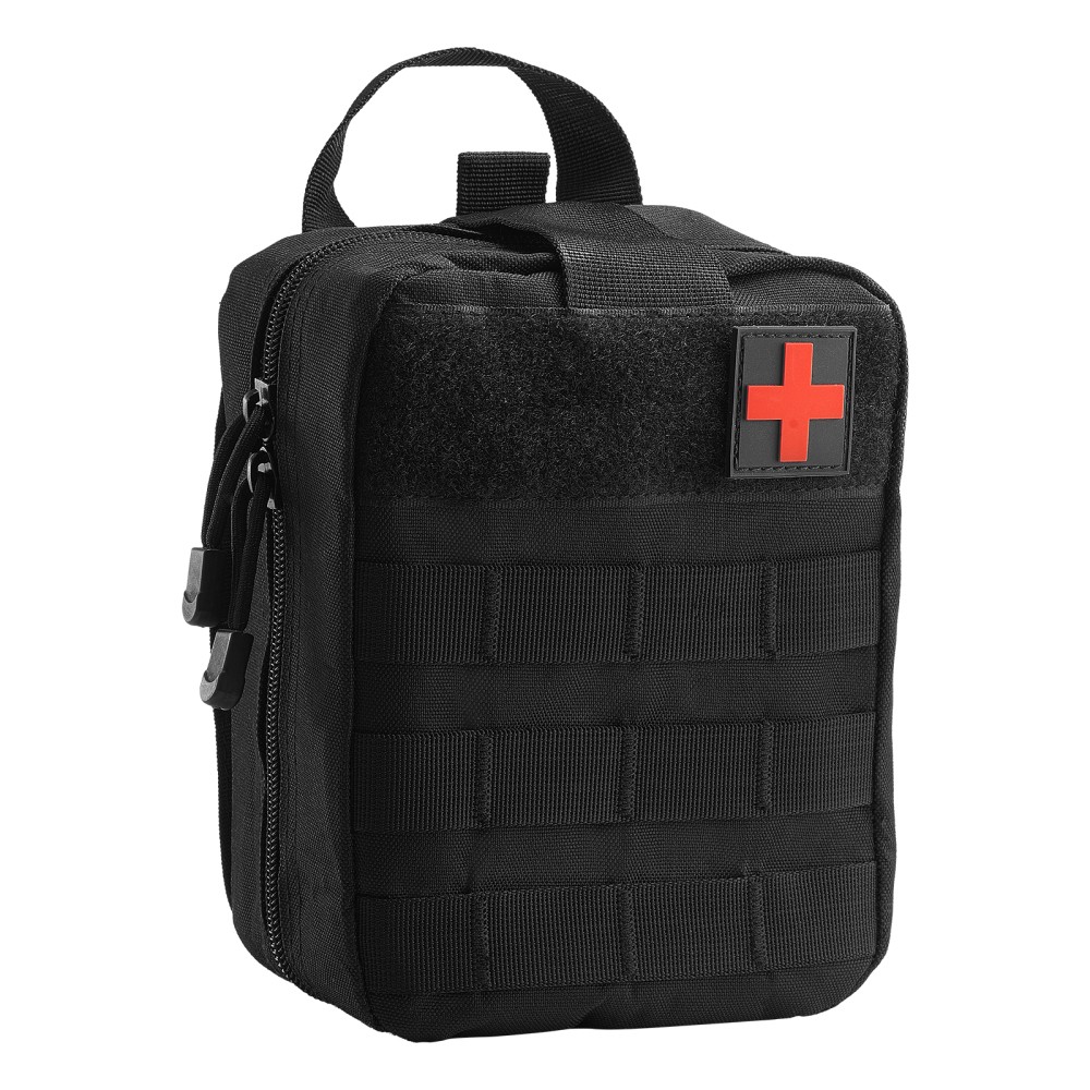 Survival First Aid Kit 250 Pieces Emergency Medical Trauma Bag for Camping Home