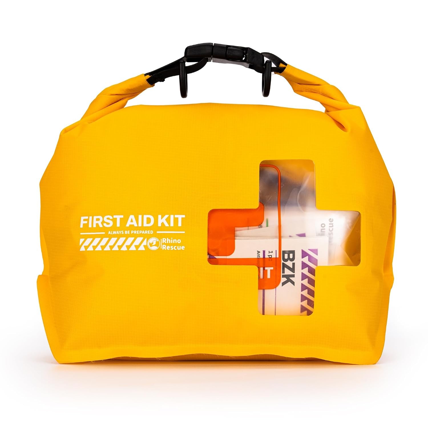 Waterproof First Aid Kit for Boats, Yellow Rhino Rescue Emergency Dry Bag