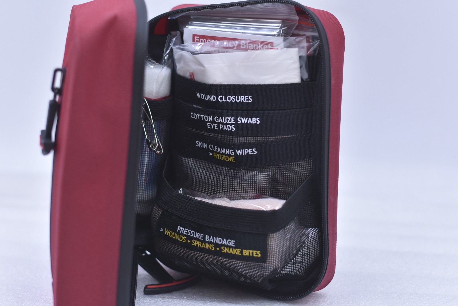Surviveware 98 Pcs Waterproof Premium Survival First Aid Kit