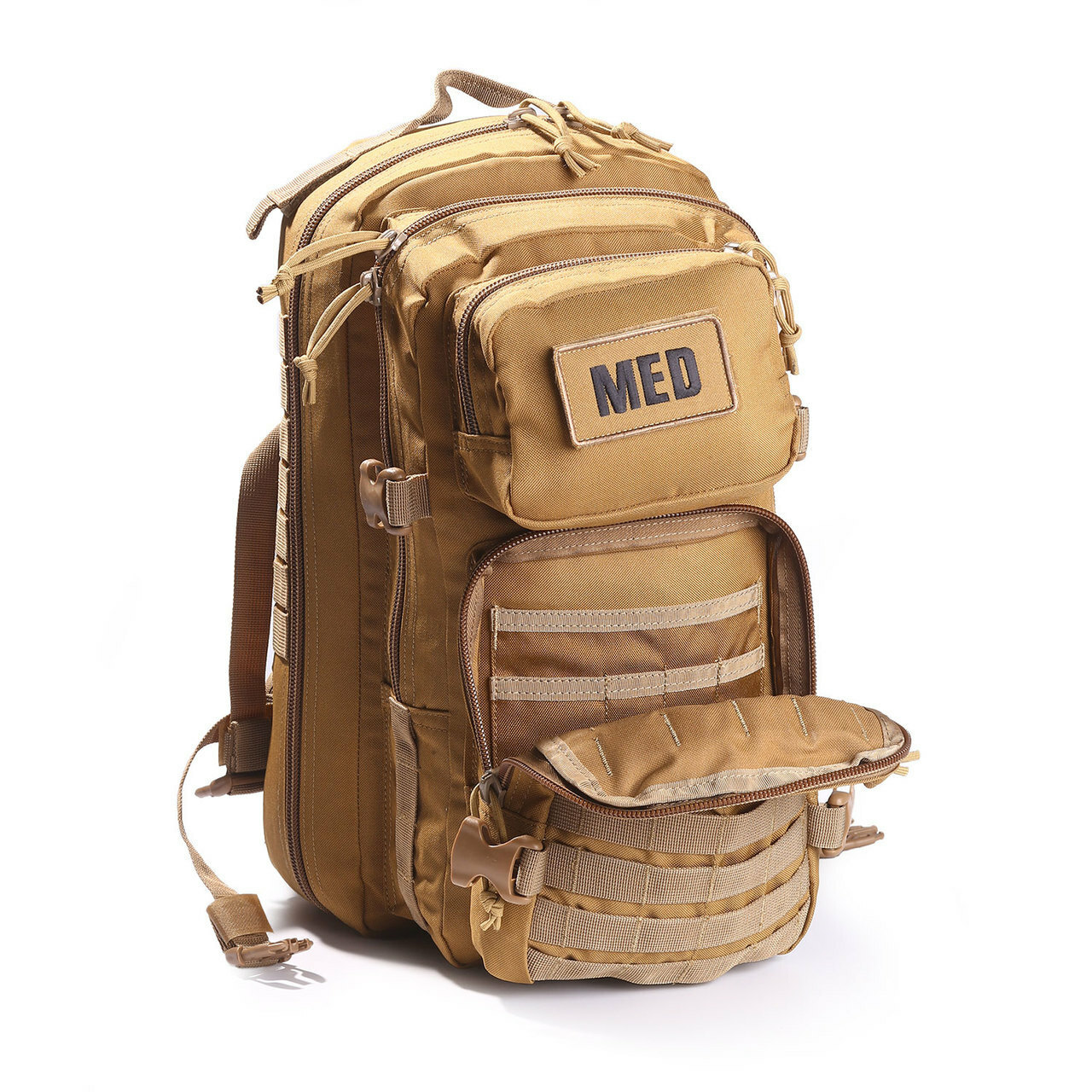 NEW Elite First Aid Tactical Medical EMS Trauma MOLLE Backpack Bag OD GREEN