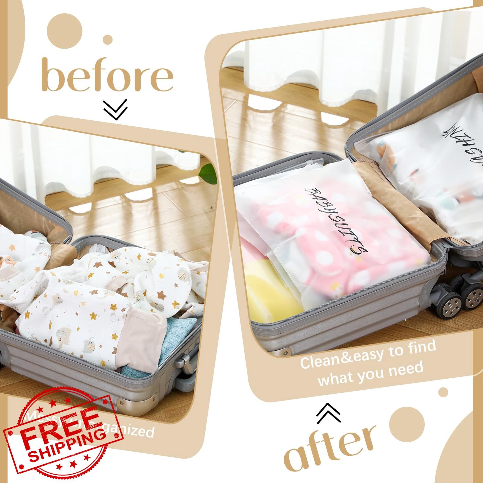 Huhumy 15 Pcs Hospital Bags
