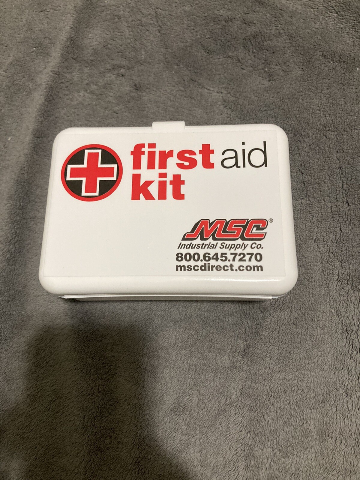 MSC First Aid Kit 30 pcs Bandage Gauze Scissors Aspirin Antacid Antiseptic Wipe