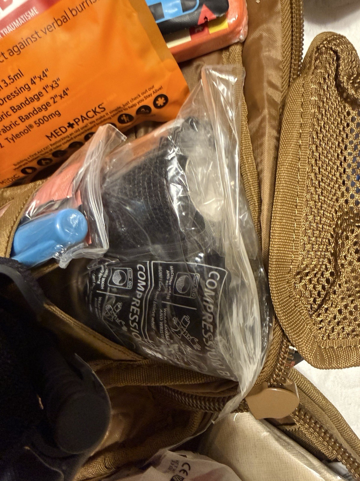 MyMedic MyFAK First Aid Kit Coyote MOLLE EXPANDED Complete EDC