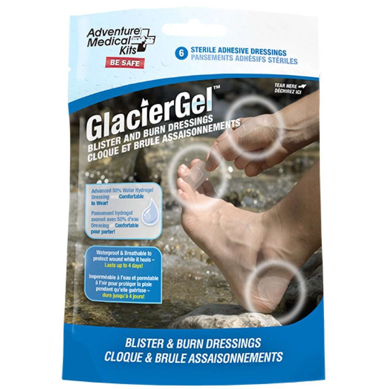 Adventure Medical 0155-0552 GlacierGel Blister and Burn Dressing 15%OFF