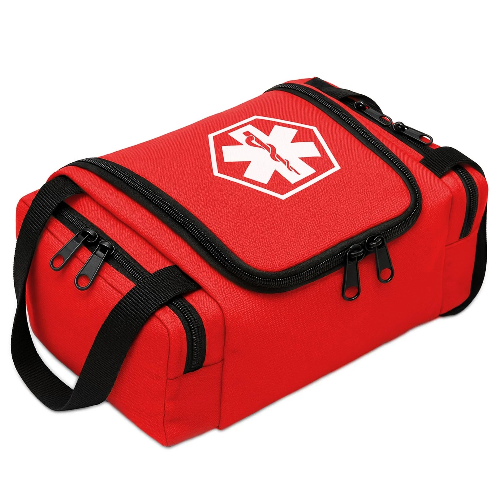 Dixie EMS Dixigear Empty First Responder II Bag 1 Count (Pack of 1), Red