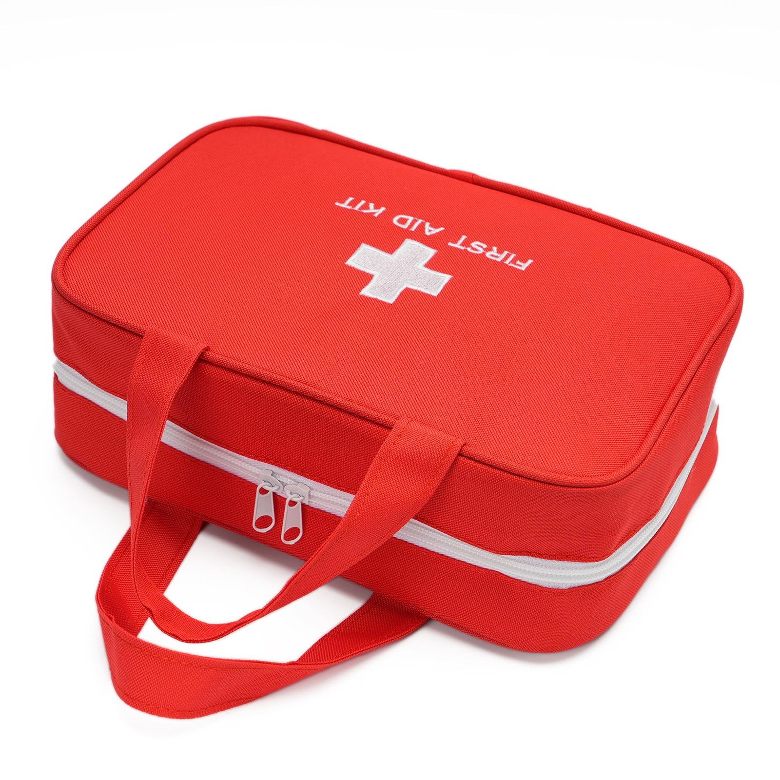 Compact Empty First Aid Kit Bag Emergency Trauma Medical Pouch Travel Medicin…