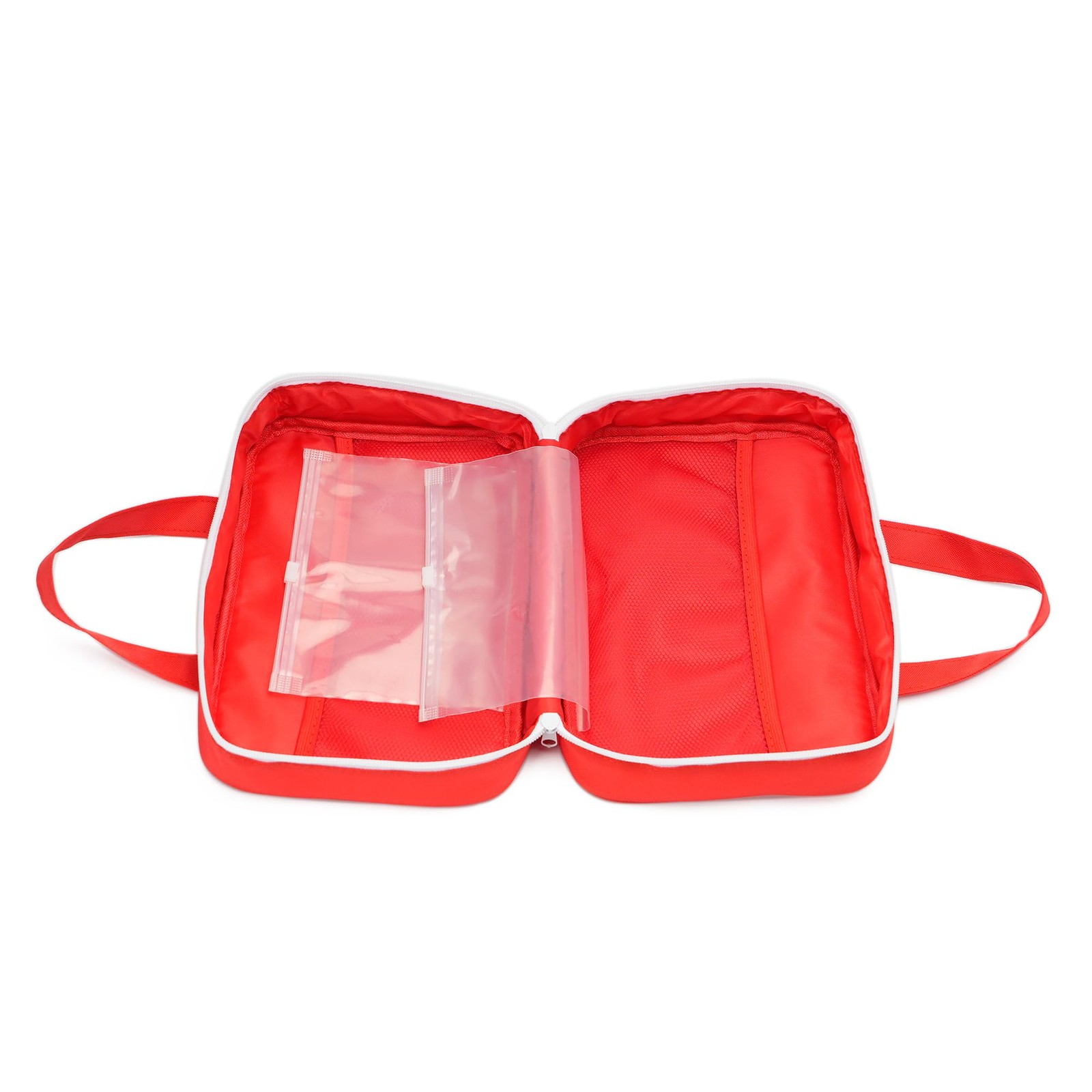 Compact Empty First Aid Kit Bag Emergency Trauma Medical Pouch Travel Medicin…