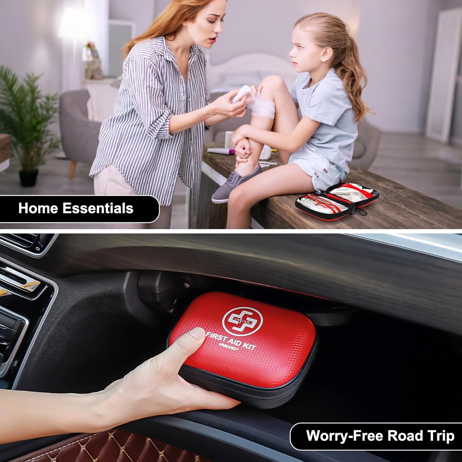 Compact Waterproof Mini First Aid Kit – 150 Essential Supplies for Emergencies