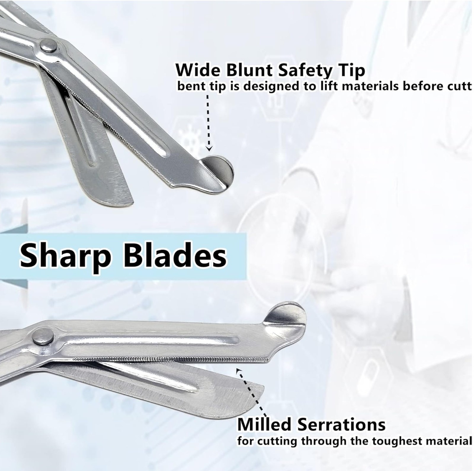 9 Piece Tape Gloves Scissors Tweezers First Aid Camping Survival Emergency Kit