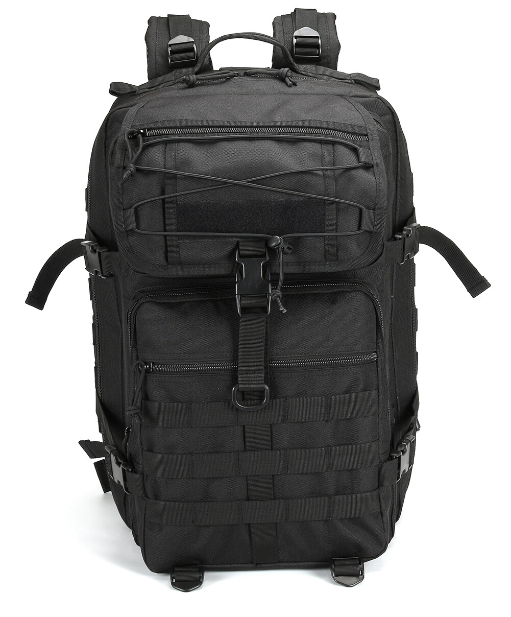 45L Molle Army Military Tactical Backpack Waterproof Assault Bag Travel Rucksack
