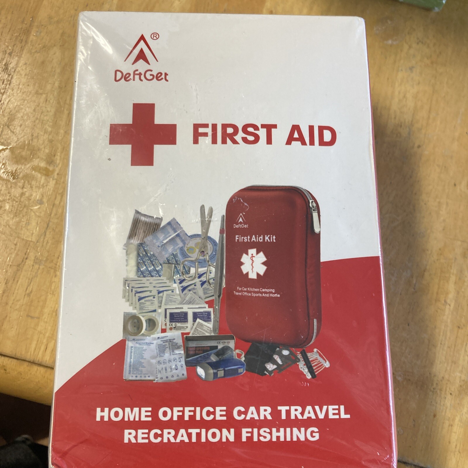 DeftGet First Aid Kit – 163 Piece Waterproof Portable Essential Injuries &…