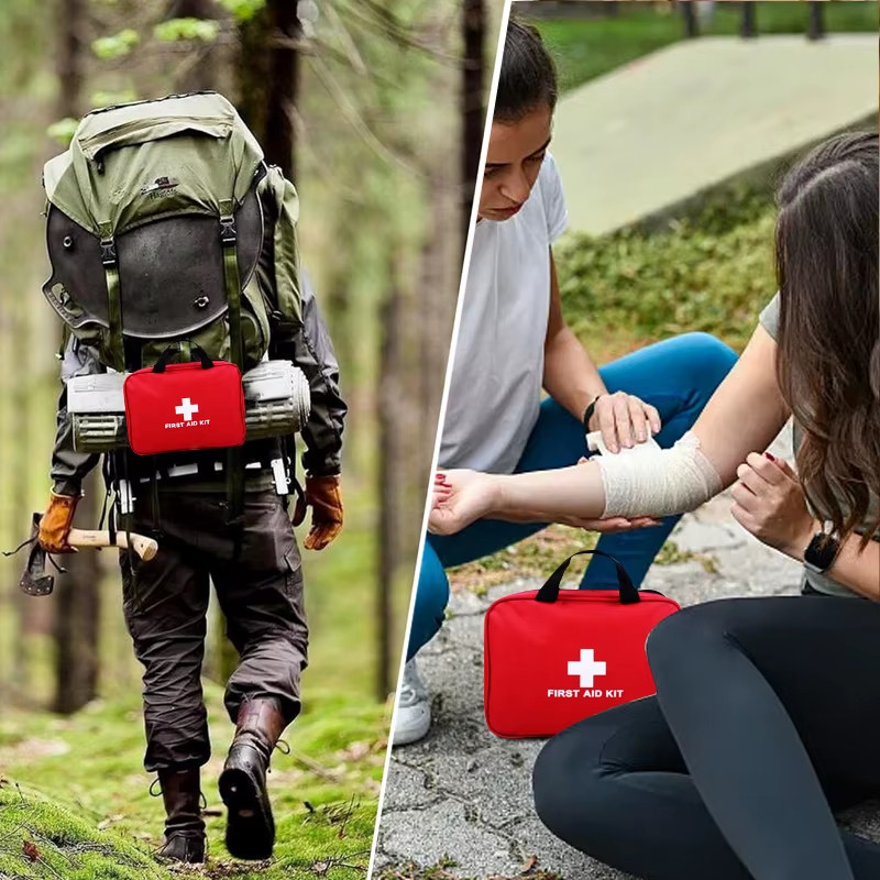 260Pcs Deluxe First Aid Kit – Essential Emergency Supplies for Home, Outdoor Adv