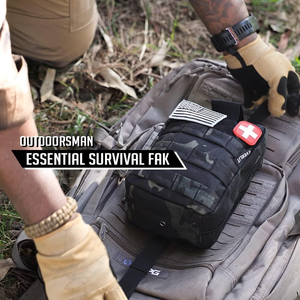 Durable 250-Piece First Aid Southwater Kit for Camping, Hiking, and Home Safety