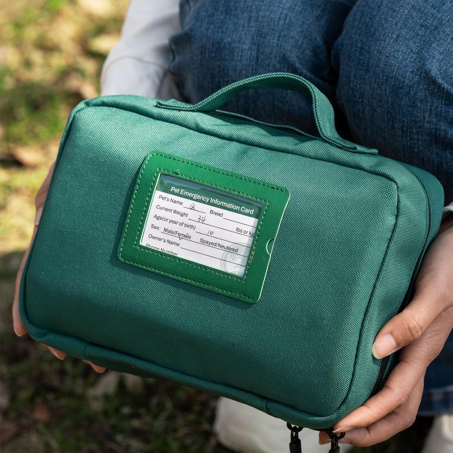 RHINO RESCUE Dog First Aid Kit: Vet Approved Pet Emergency Kit