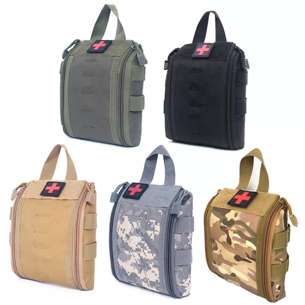 Tactical Molle First Aid Kid Utility Medical Bag Waist Pack Survival Medic Bag