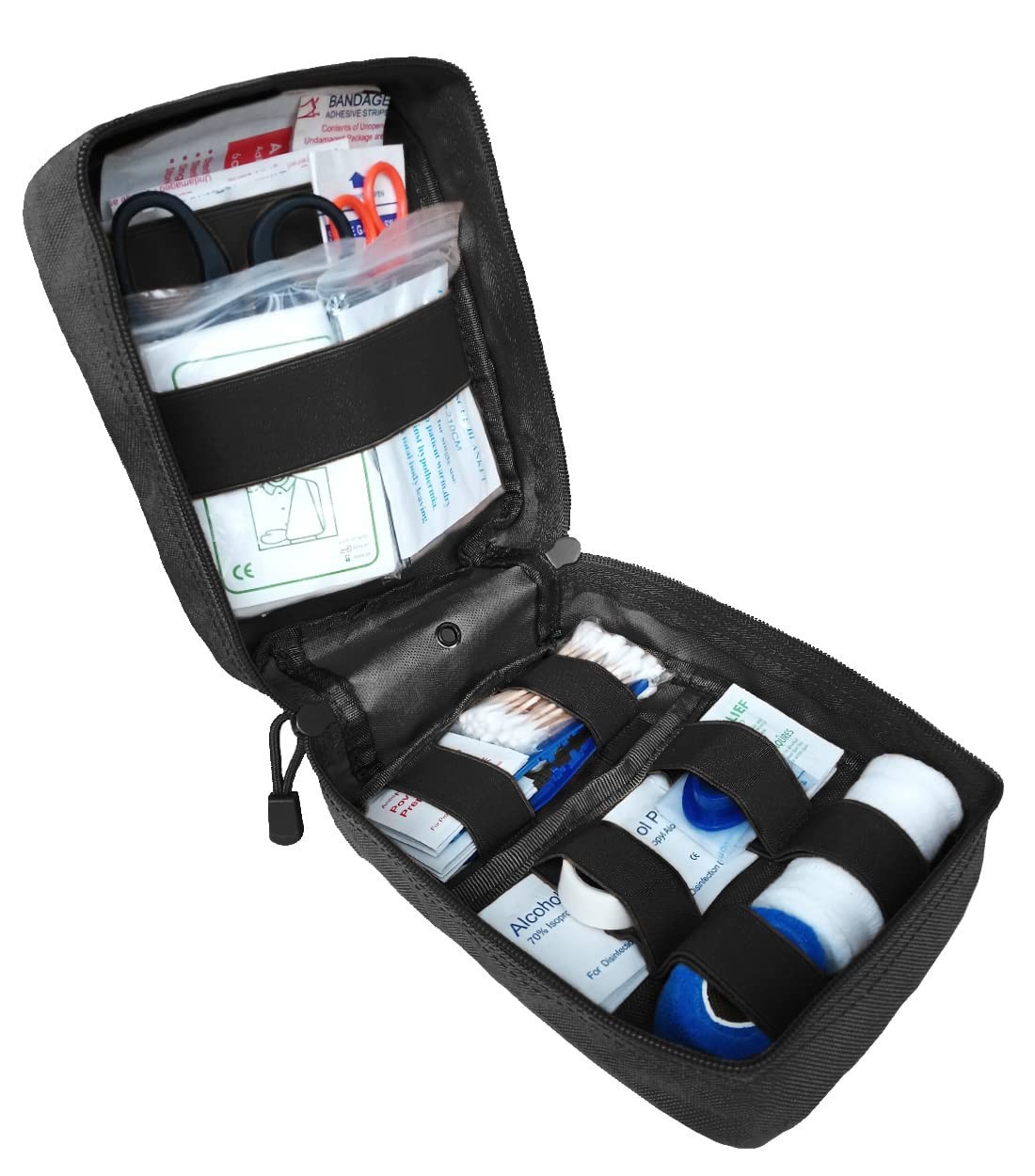 First Aid Kit EMT Medical IFAK Pouch, Molle Tactical Med Emergency Trauma Bag…