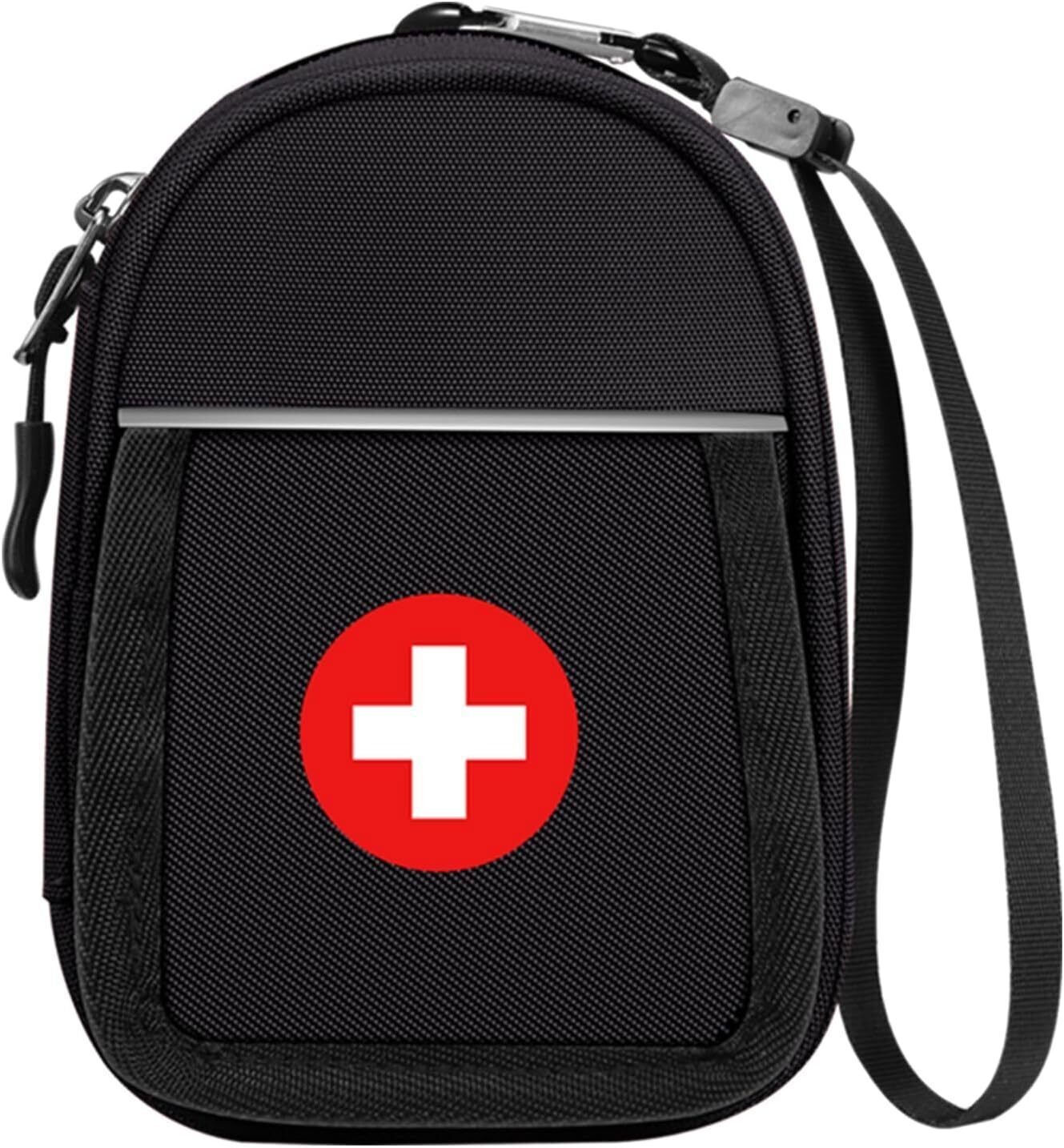 Small Insulated Medicine Carrying Case Bag Travel Medication Organizer Pouch Bag