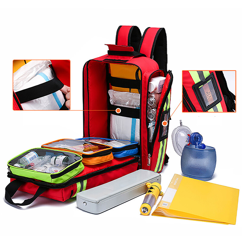 First Aid Medical Kits Emergency Rescue Backpacks Large Capacity Storage Outdoor