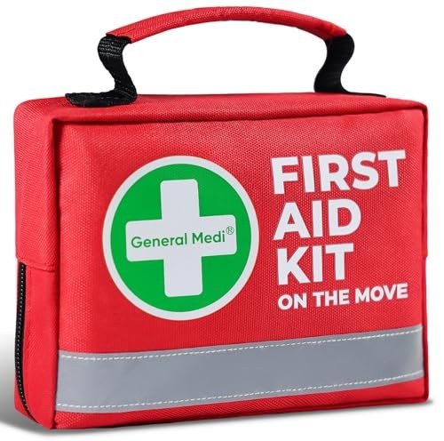 150 Piece First Aid Kit – Compact Bag for Travel, Home, Office, Camping