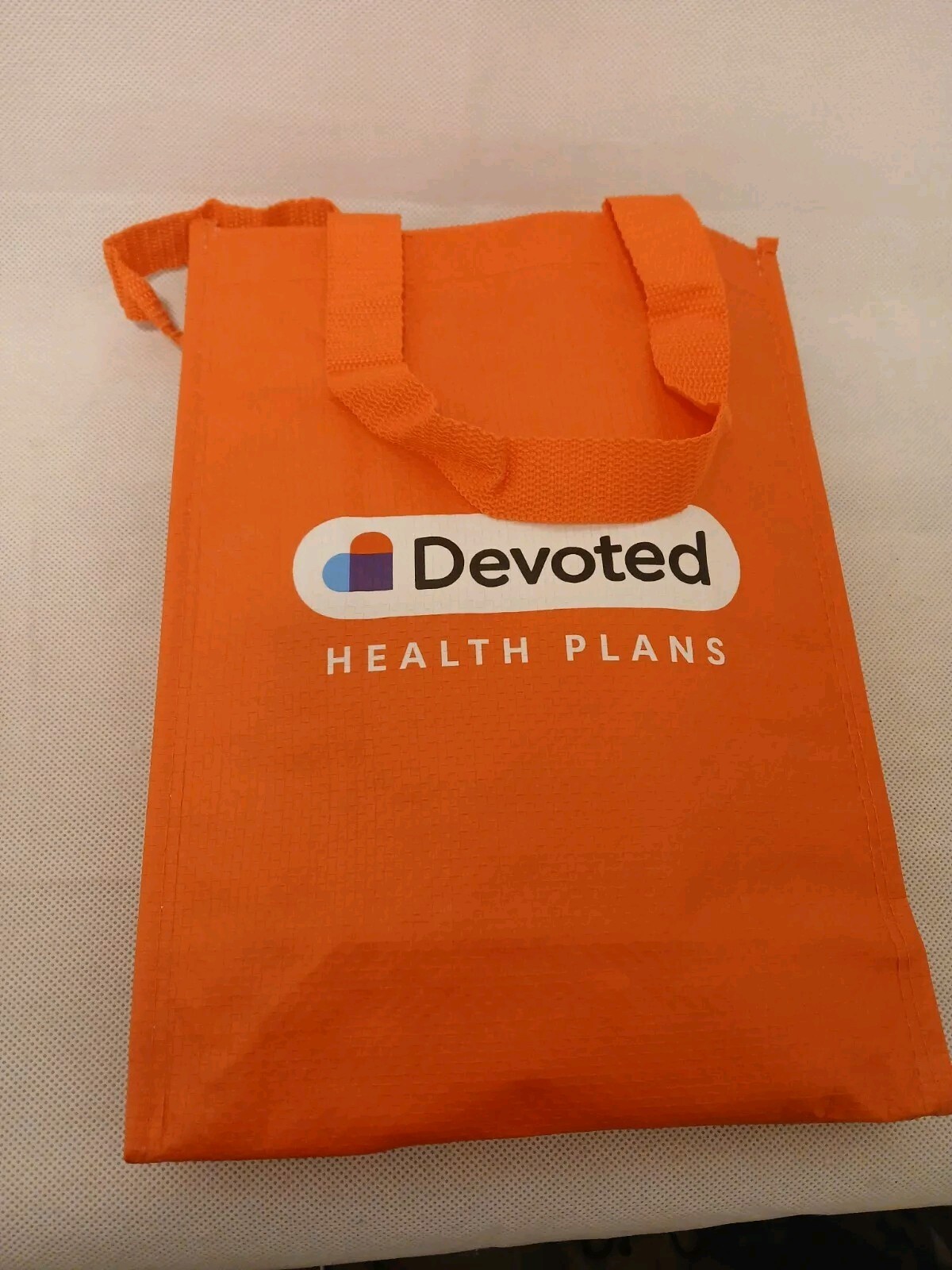 Red Devoted Health Plans Provider Bag Lot, Fanny Pack, Hardcover Notepad Kit