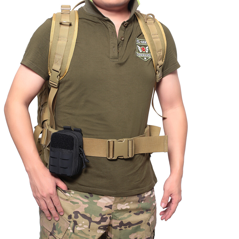 Tactical Molle Pouch Military Waist Bag EDC Outdoor Medical Molle Tool Pack Case