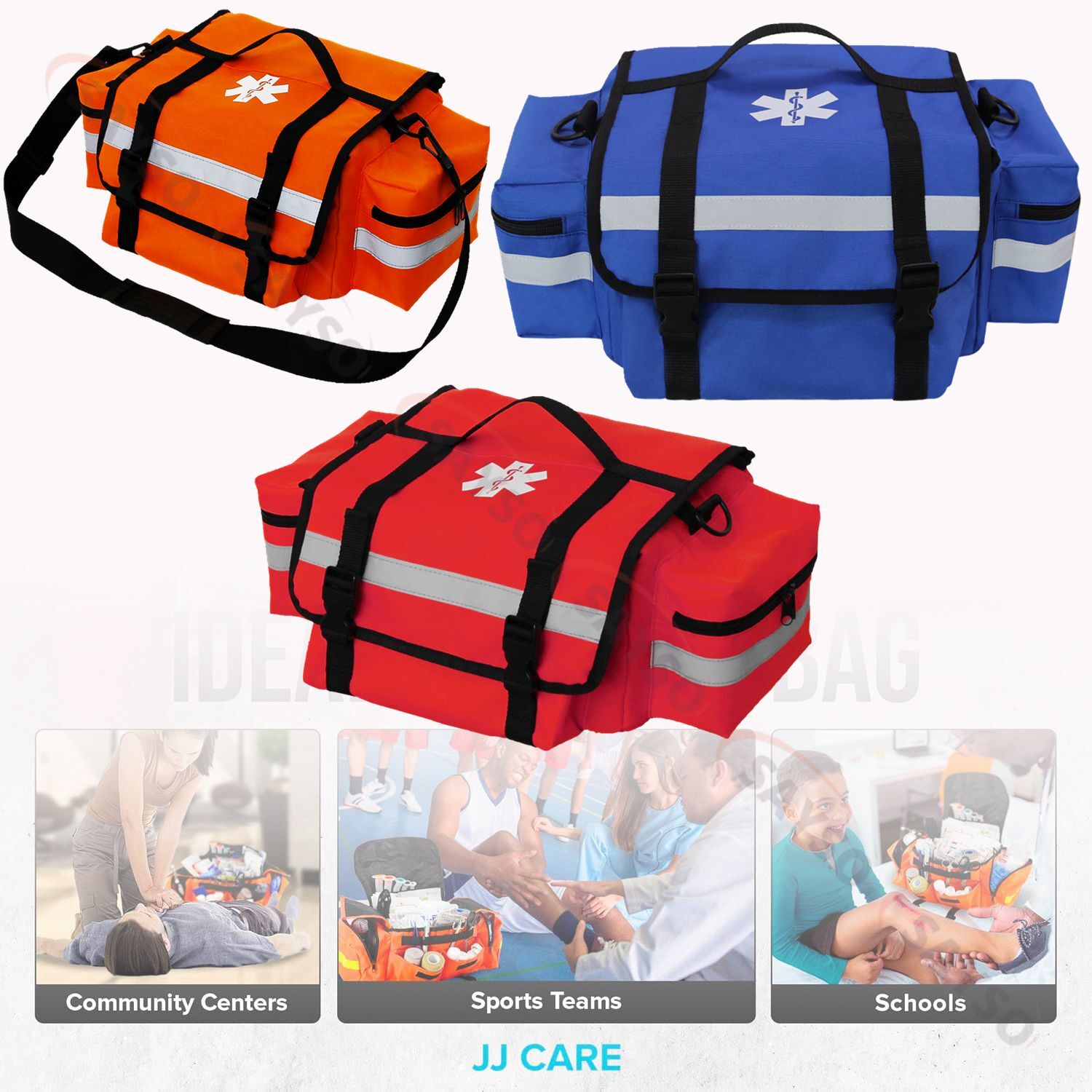 Emergency Rescue Backpack First Aid Kits Large Bag Classified 600DPU Oxford