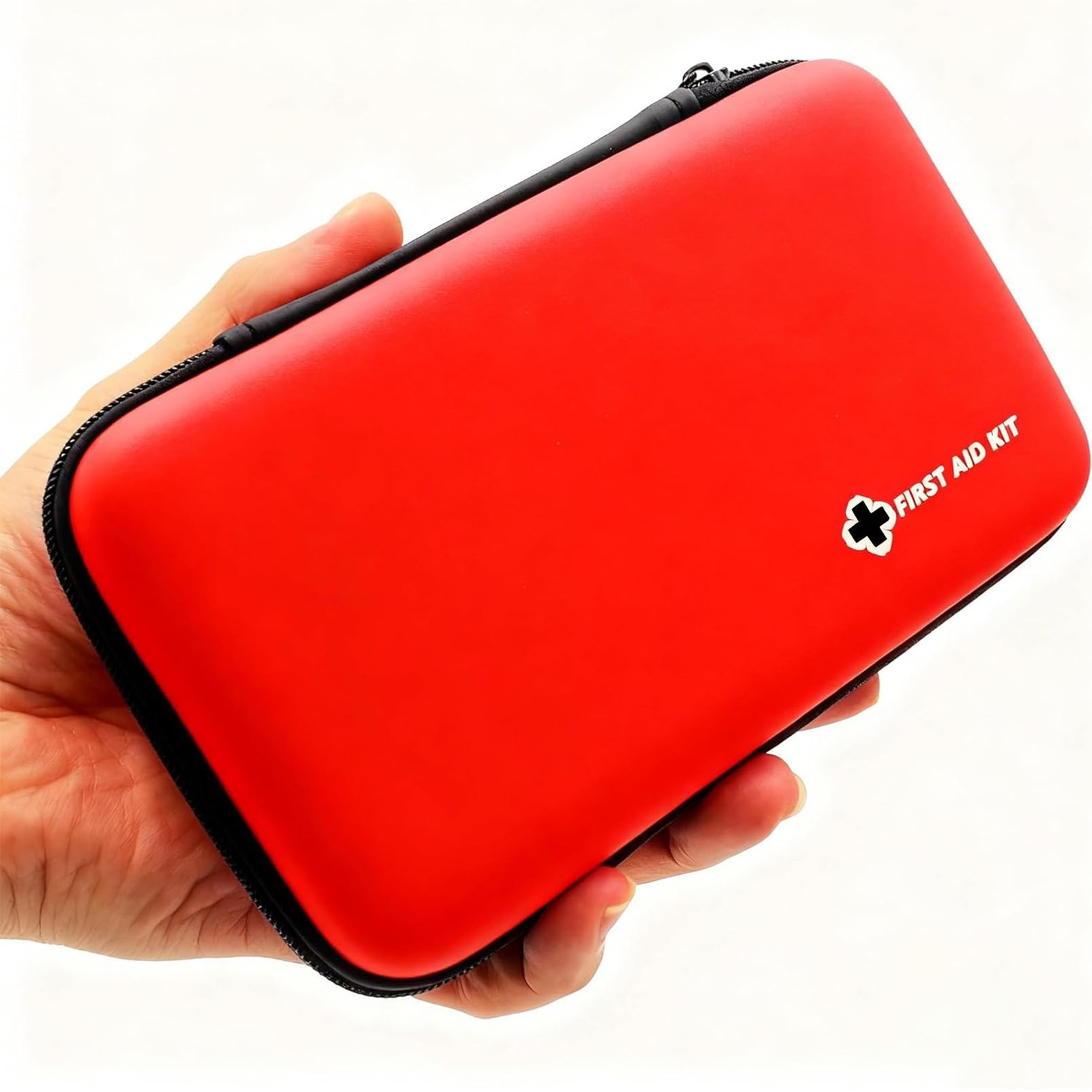 First Aid Kit Red Portable Compact Waterproof Mini Refill Supplies for Home C…