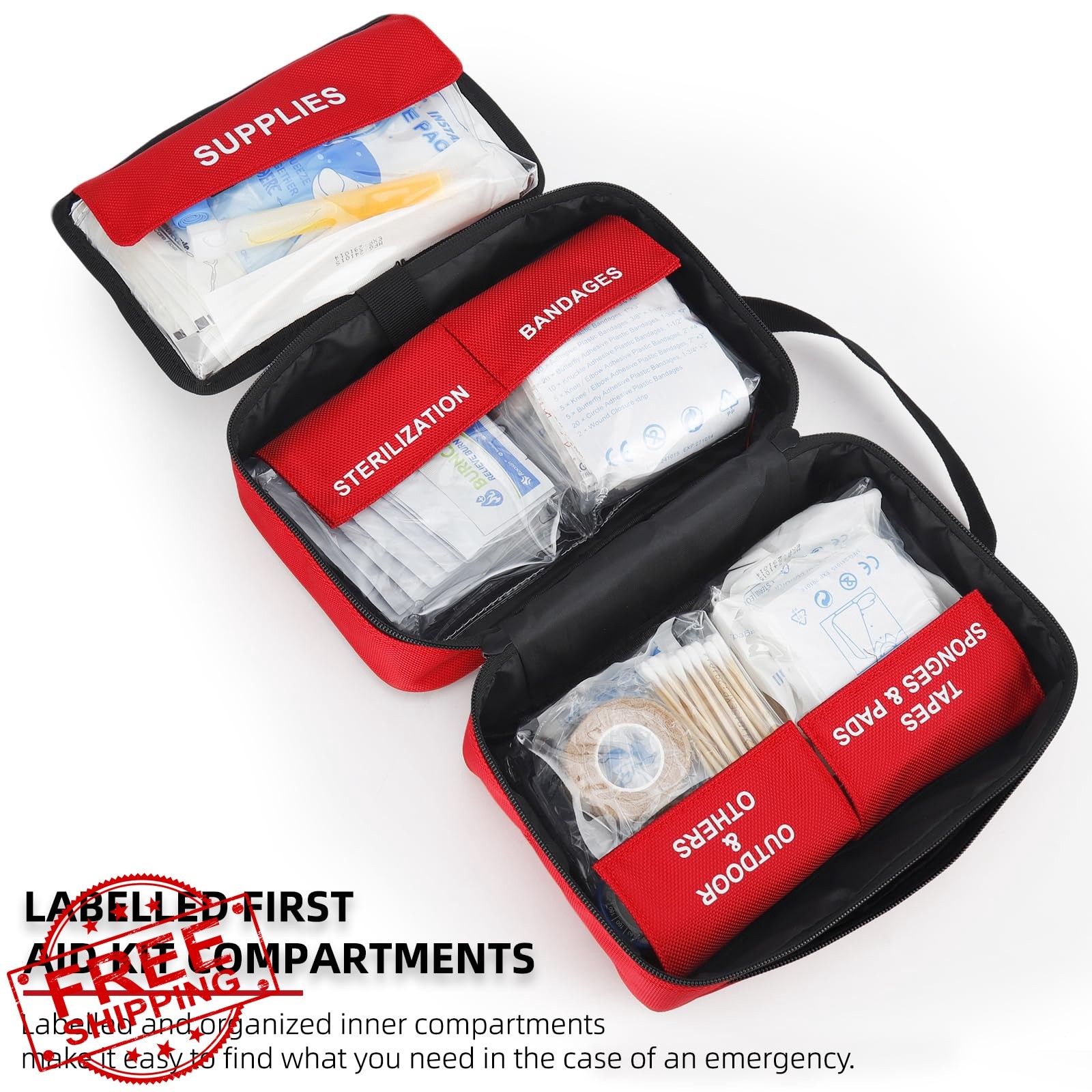TLIEAO First Aid Kit Medium
