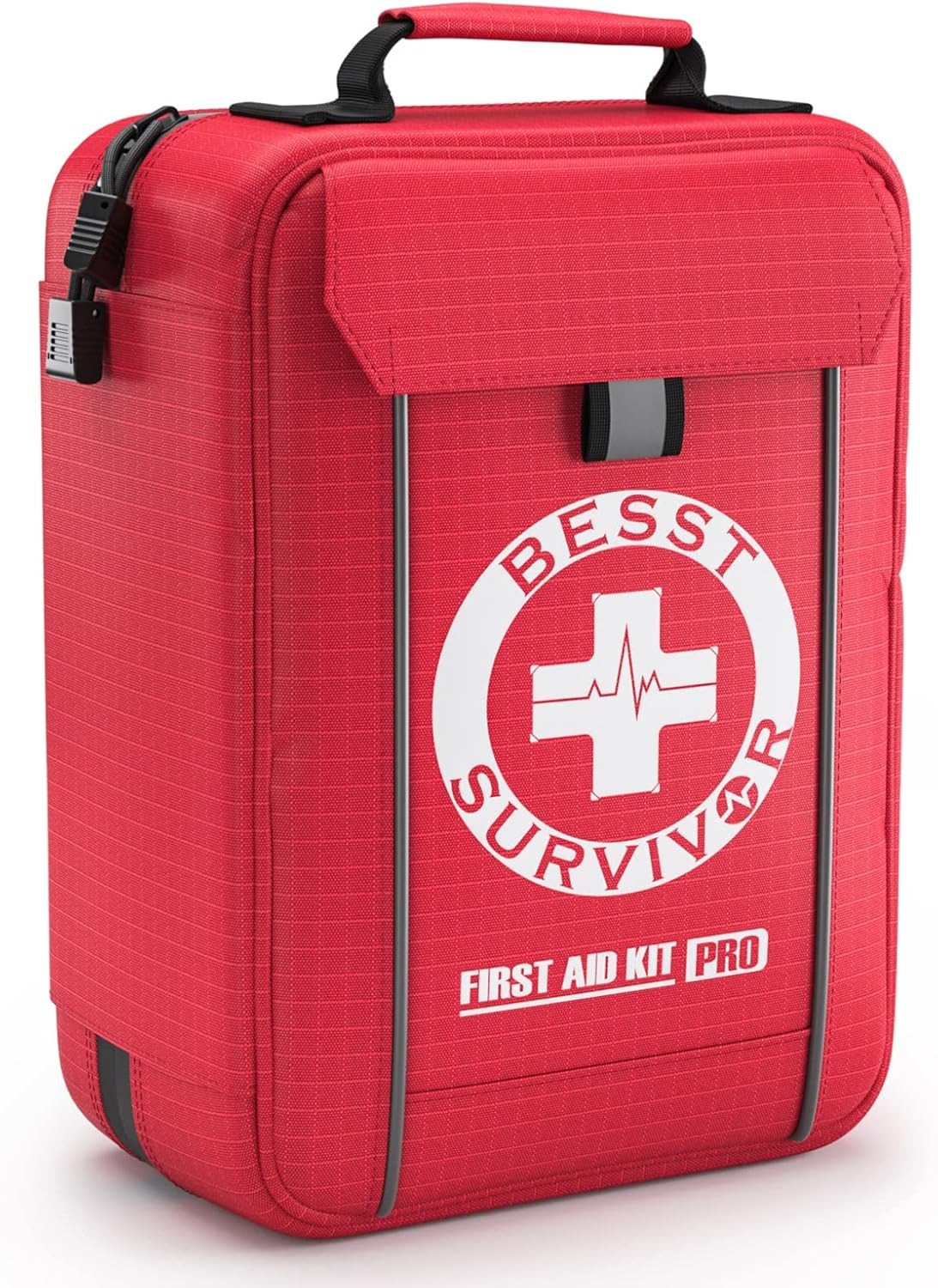 Professional Trauma First Aid Kit – Military-Grade Labelled Compartments & MOLLE