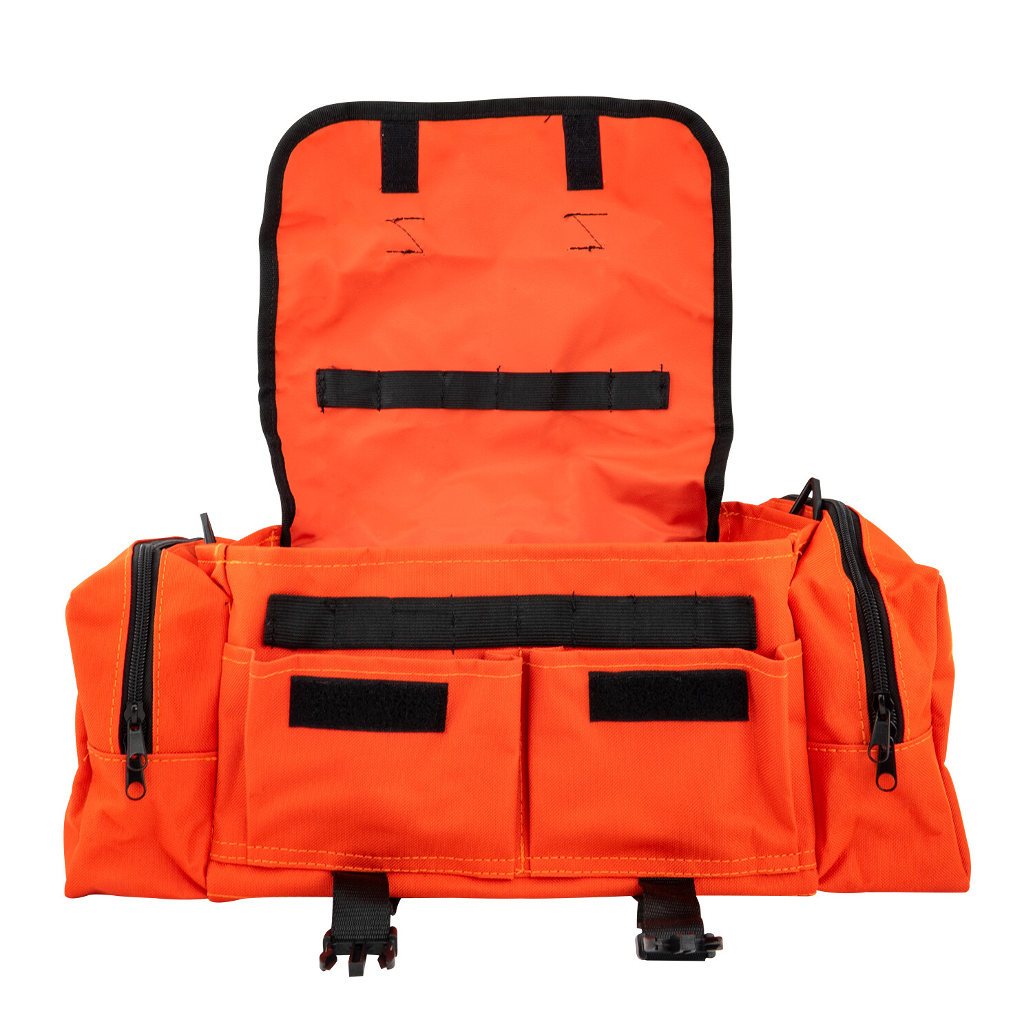 LINE2design First Aid Bag – Medical Supplies Trauma First Responder Bag – Orange