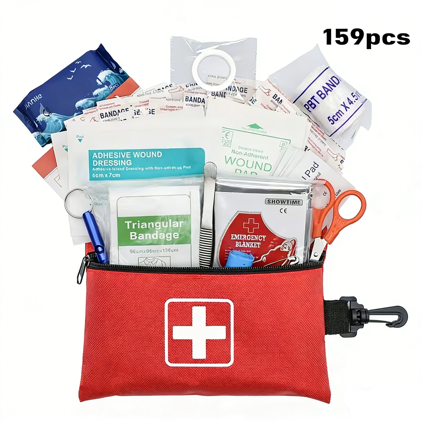 Trauma First Aid Kit Military IFAK EMT Survival Emergency Kit Bandages Band Aids