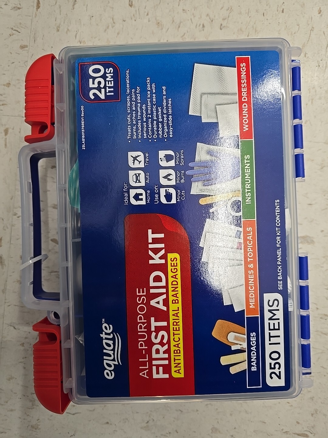 Equate All-Purpose 250-Piece First Aid Kit