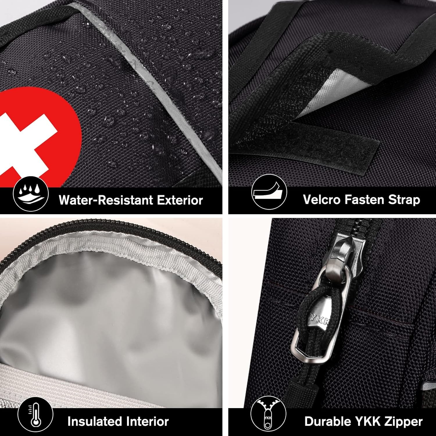 Insulated Medicine Carrying Case Small Travel Emergency Medication Organizer Bag