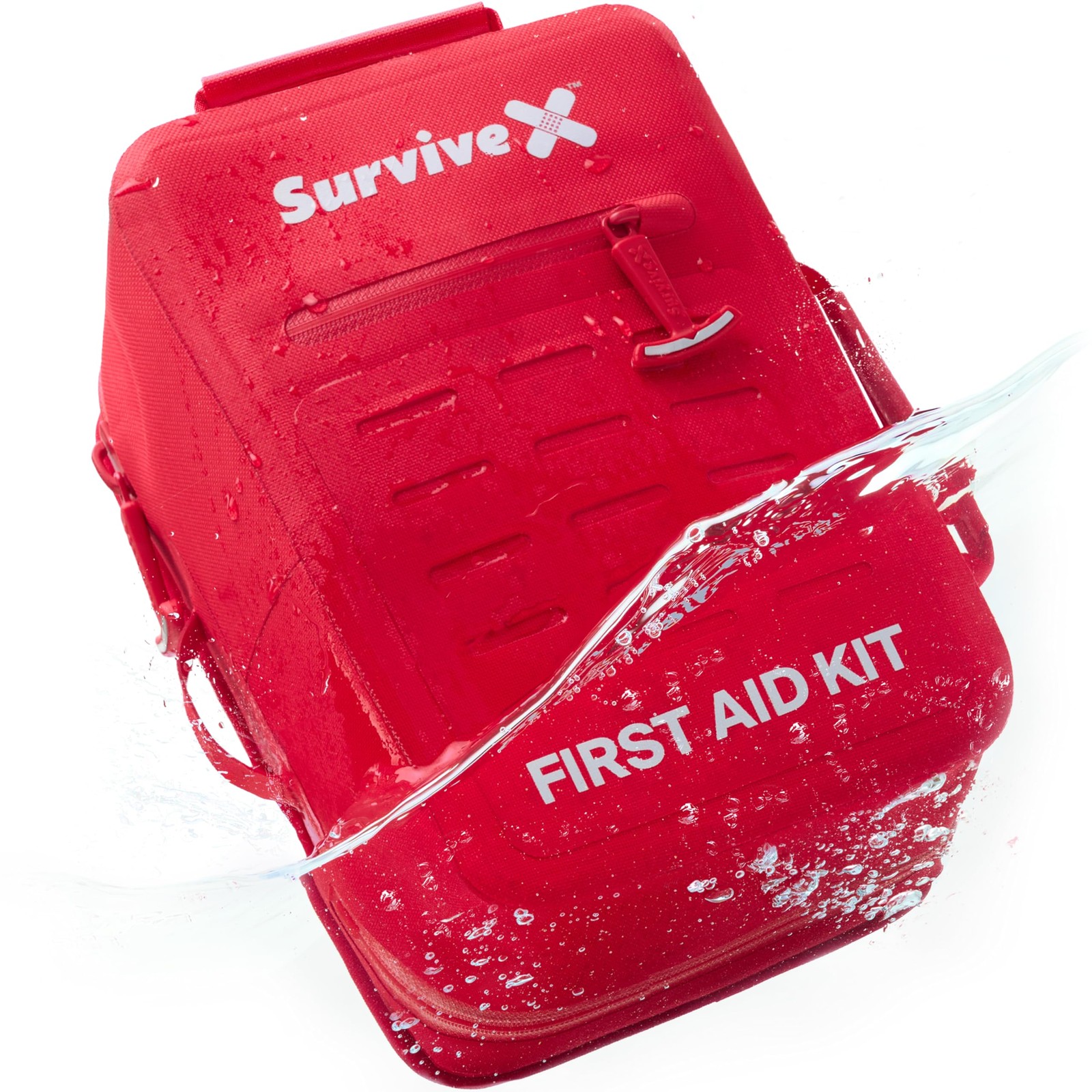 Large Waterproof First Aid Kit for Car, Travel & Home – Emergency Kit for Hik…